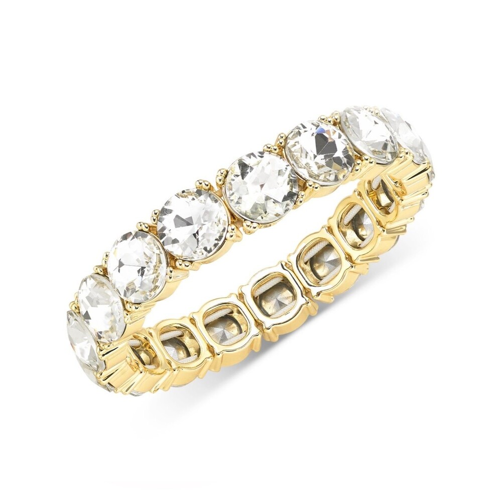 On 34th Gold-Tone Stone All-Around Stretch Bracelet, bracelet for arm